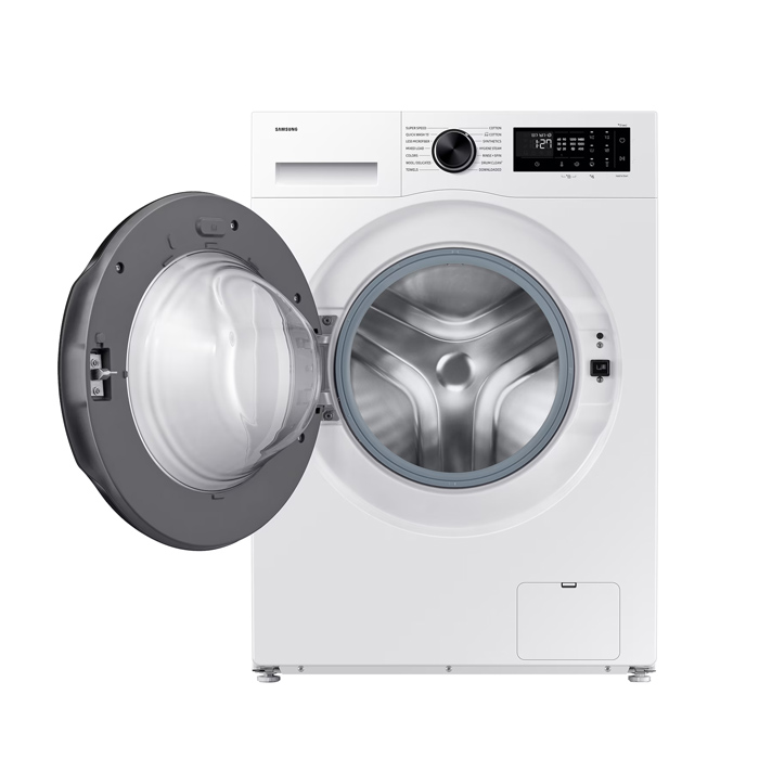 Samsung Mesin Cuci Front Loading Bespoke AI Washer Super Speed 10 kg (Putih) - WW10DG5U34AESE